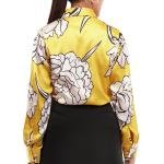 Elegant Yellow Women Shirt