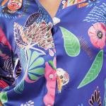 Royal Blue Women Shirt